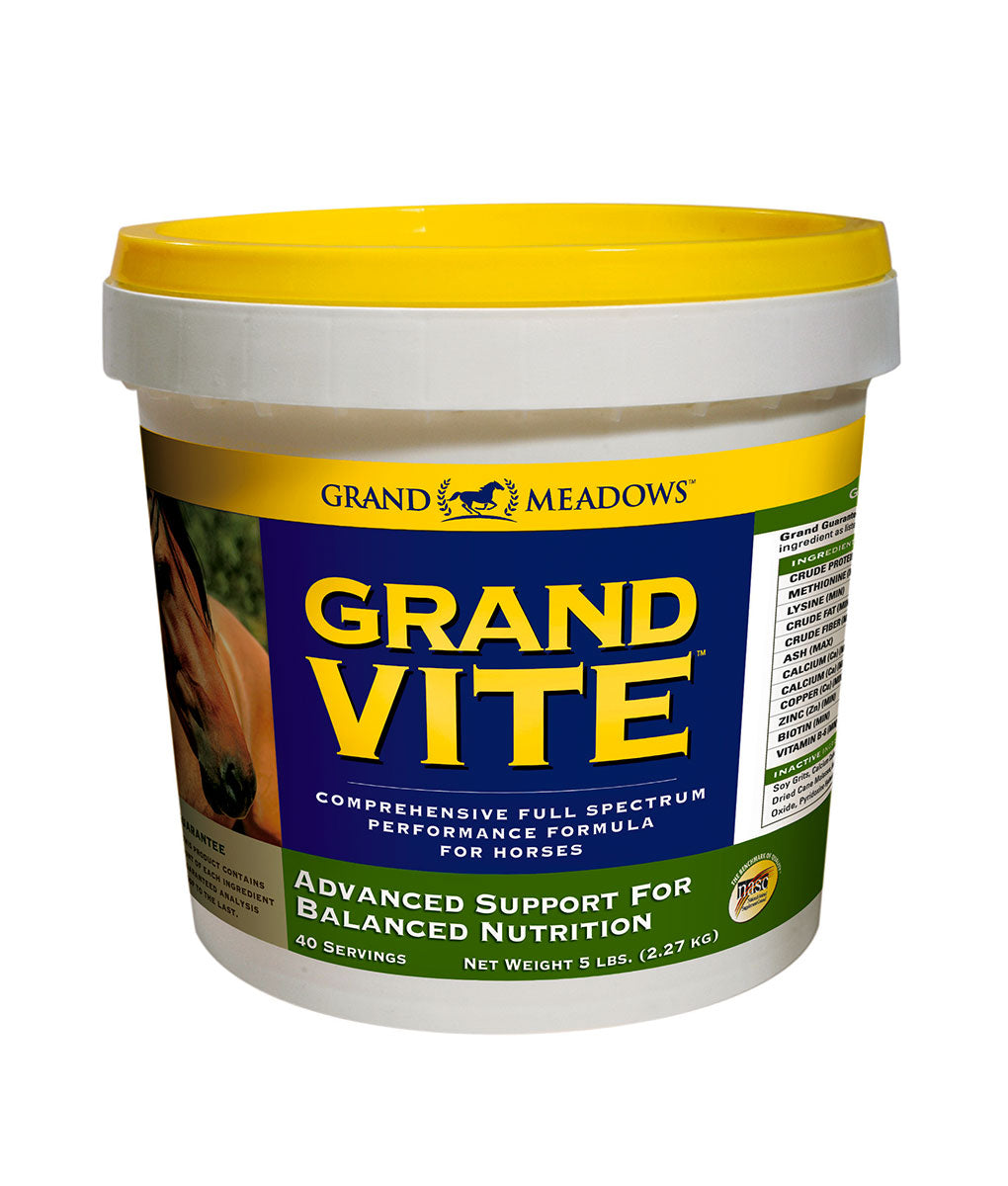 Grand Meadows Grand Vite Digestive Supplements For Horses
