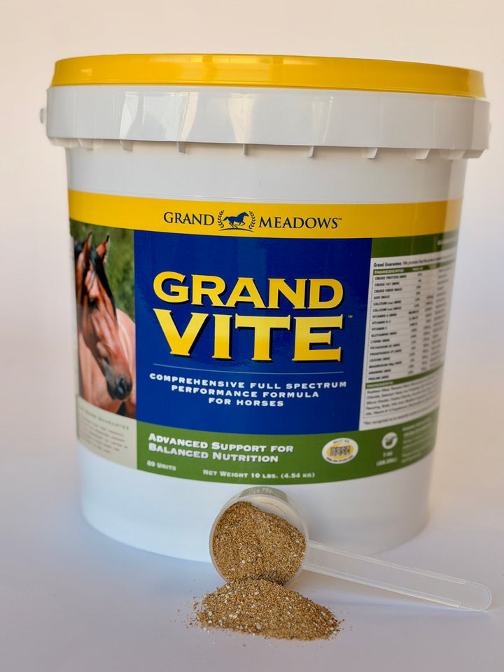 Grand Meadows Grand Vite – Digestive Supplements for Horses