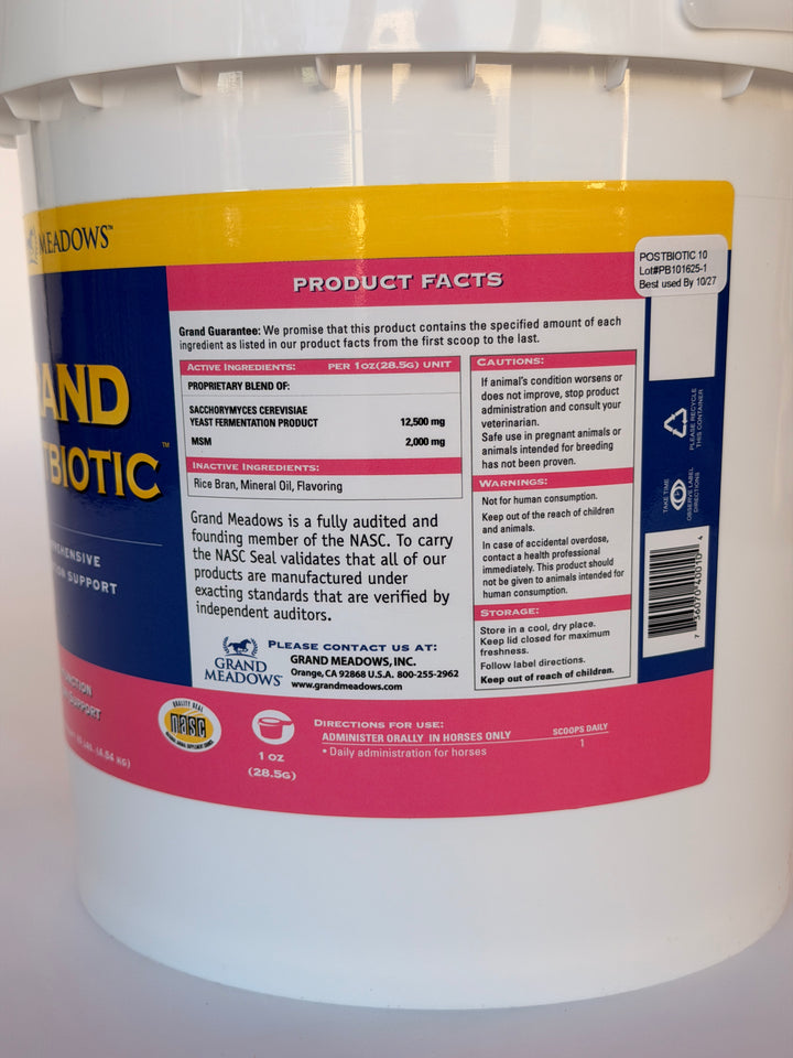 Grand Postbiotic - Postbiotics for Horses