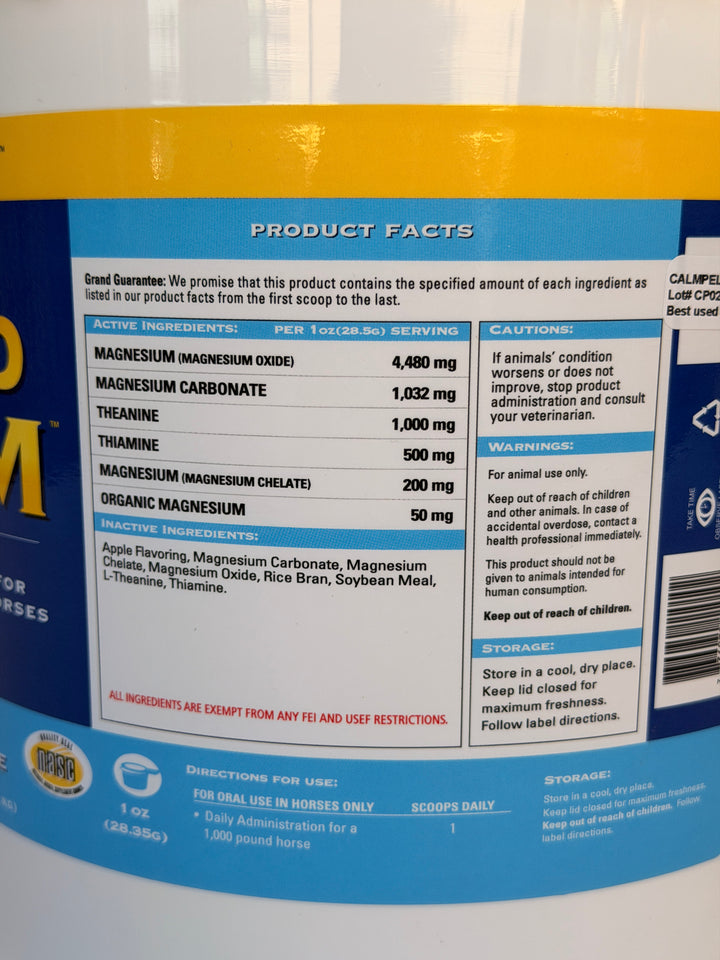 Grand Calm - Equine Supplements for Calming