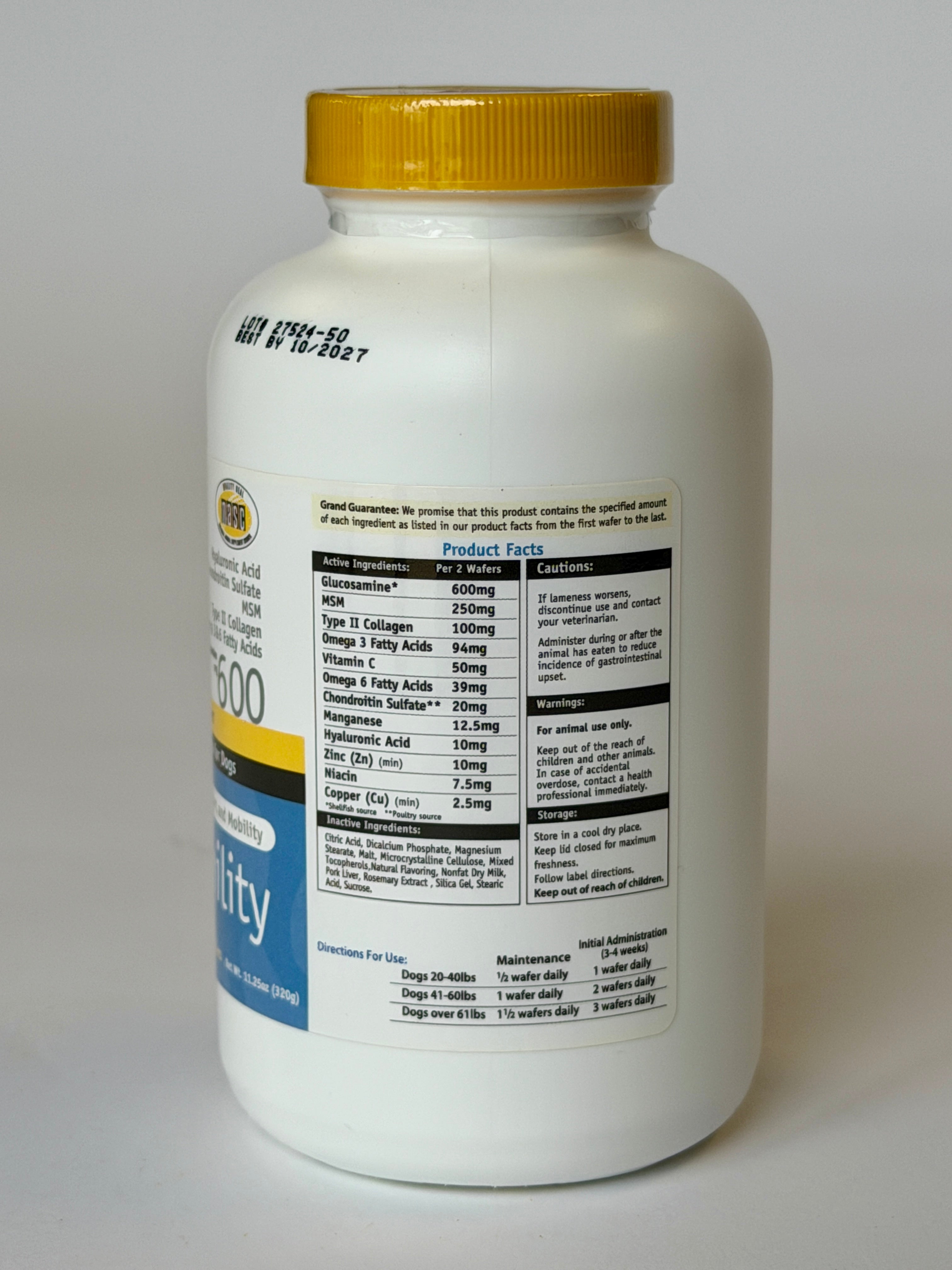 Best Joint Supplement for Dogs | Grand Mobility by Grand Meadows