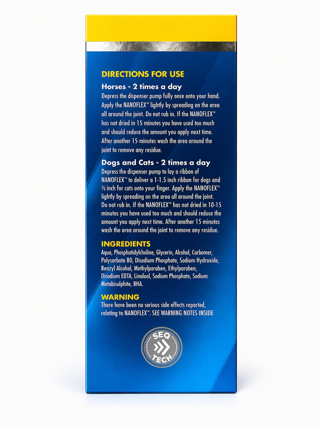 NANOFLEX™ - Advanced Joint Support for Horses, Dogs and Cats